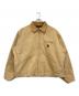 CarHartt（カーハート）の古着「90's ブランケットライナーデトロイトジャケット　J43WET」｜ベージュ