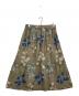 45R (フォーティファイブ・アール) 二重織のカントリーフラワースカート 711400084 オリーブ サイズ:-：32000円