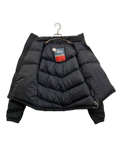stussy（ステューシー）stussy (ステューシー) ダウンジャケット ブラック サイズ:SMALLの古着・服飾アイテム