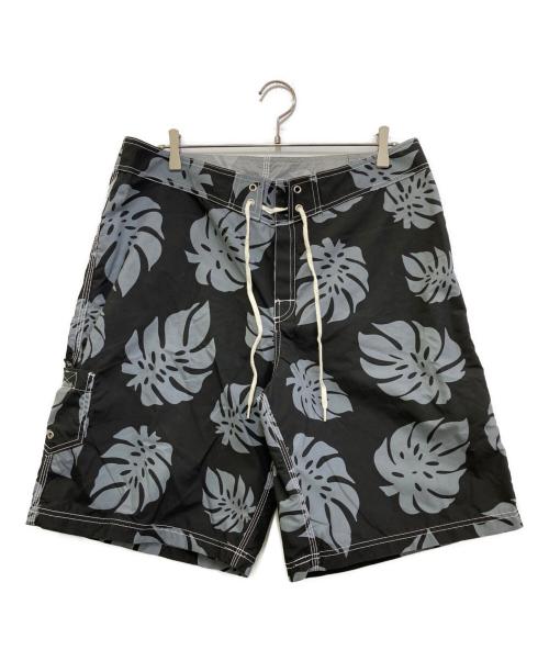 stussy（ステューシー）stussy (ステューシー) ハーフパンツ ブラック サイズ:36の古着・服飾アイテム