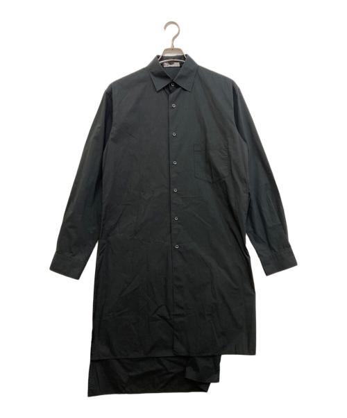 Y-3（ワイスリー）Y-3 (ワイスリー) STACKED LOGO LG SHIRT ブラック サイズ:XSの古着・服飾アイテム