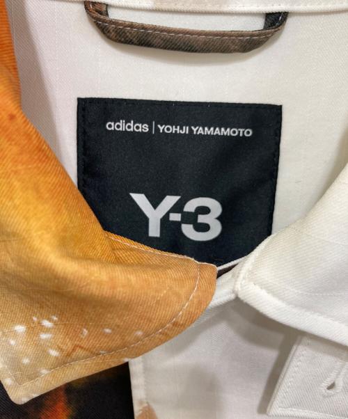 Y-3（ワイスリー）Y-3 (ワイスリー) AOP SPORT UNIFORM COACH JACKET ホワイト サイズ:XSの古着・服飾アイテム
