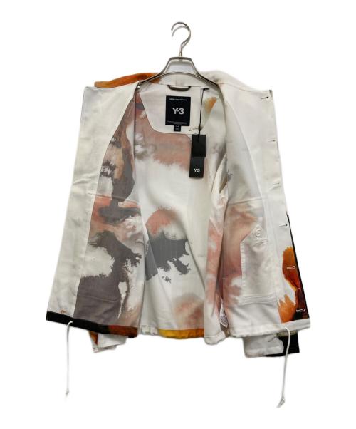 Y-3（ワイスリー）Y-3 (ワイスリー) AOP SPORT UNIFORM COACH JACKET ホワイト サイズ:XSの古着・服飾アイテム