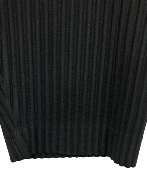 HOMME PLISSE ISSEY MIYAKE（オム プリッセ イッセイ ミヤケ）HOMME PLISSE ISSEY MIYAKE (オム プリッセ イッセイ ミヤケ) BASICプリーツパンツ ブラック サイズ:1の古着・服飾アイテム