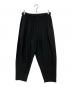 HOMME PLISSE ISSEY MIYAKE（オム プリッセ イッセイ ミヤケ）の古着「BASICプリーツパンツ」｜ブラック