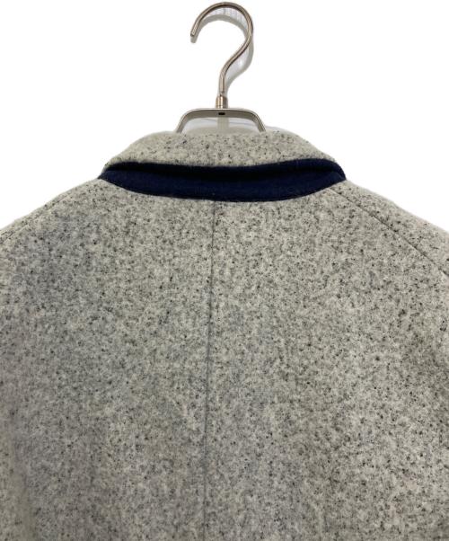 JIL SANDER（ジルサンダー）JIL SANDER (ジルサンダー) ウールナイロンコート　NM120126MD21150042 グレー サイズ:48の古着・服飾アイテム