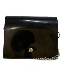 COMME des GARCONS NOIR（コムデギャルソン ノワール）の古着「PVCチェーンショルダーバッグ」｜ブラック