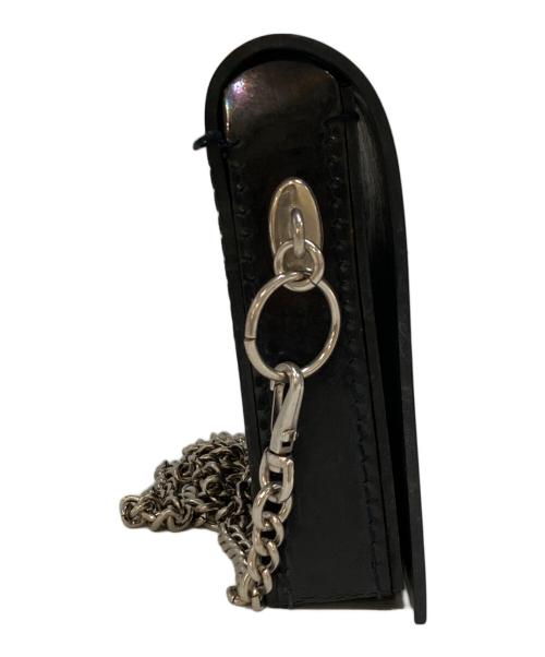 COMME des GARCONS NOIR（コムデギャルソン ノワール）COMME des GARCONS NOIR (コムデギャルソン ノワール) PVCチェーンショルダーバッグ ブラックの古着・服飾アイテム