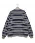 everyone (エブリワン) border long sleeve tee グレー サイズ:XL：12000円