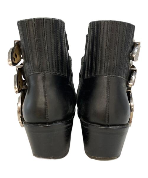 TOGA ARCHIVES（トーガアーカイブス）TOGA ARCHIVES (トーガアーカイブス) メタルカウボーイブーツ ブラック サイズ:36の古着・服飾アイテム