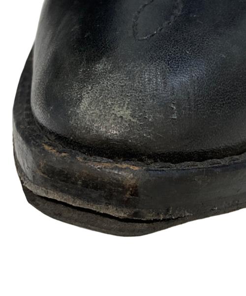 TOGA ARCHIVES（トーガアーカイブス）TOGA ARCHIVES (トーガアーカイブス) メタルカウボーイブーツ ブラック サイズ:36の古着・服飾アイテム