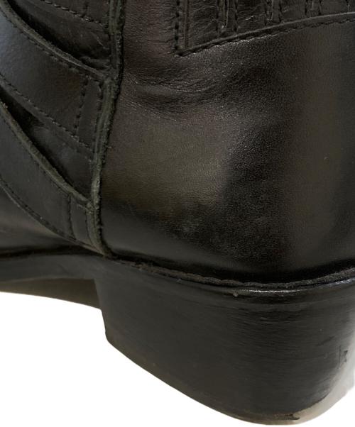 TOGA ARCHIVES（トーガアーカイブス）TOGA ARCHIVES (トーガアーカイブス) メタルカウボーイブーツ ブラック サイズ:36の古着・服飾アイテム