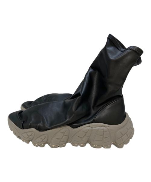 glamb（グラム）glamb (グラム) High Cut Drape Sneakers ブラック サイズ:サイズ表記なしの古着・服飾アイテム