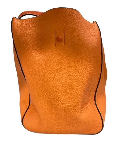 LOEWE（ロエベ）LOEWE (ロエベ) Barcelona Tote オレンジの古着・服飾アイテム