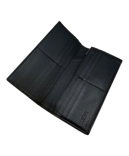 LOEWE（ロエベ）LOEWE (ロエベ) パズルロングホリゾンタルウォレット ブラックの古着・服飾アイテム