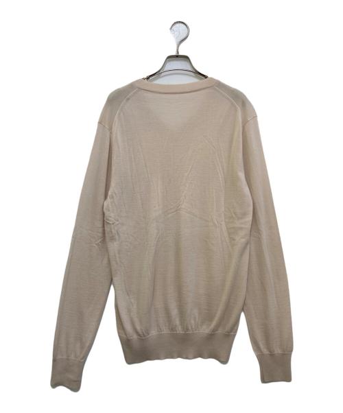 DOLCE & GABBANA（ドルチェ＆ガッバーナ）DOLCE & GABBANA (ドルチェ＆ガッバーナ) カシミヤニット ベージュ サイズ:48の古着・服飾アイテム