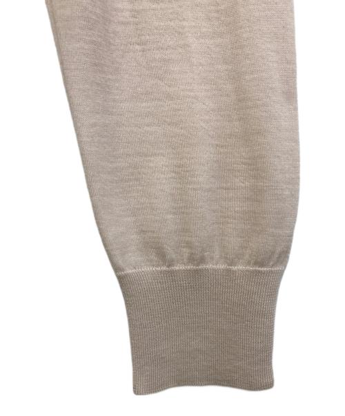 DOLCE & GABBANA（ドルチェ＆ガッバーナ）DOLCE & GABBANA (ドルチェ＆ガッバーナ) カシミヤニット ベージュ サイズ:48の古着・服飾アイテム