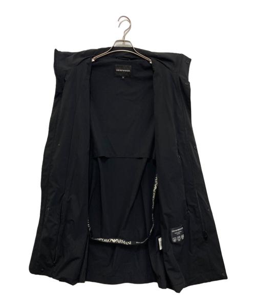EMPORIO ARMANI（エンポリオアルマーニ）EMPORIO ARMANI (エンポリオアルマーニ) TRAVEL ESSENTIAL COAT ブラック サイズ:48の古着・服飾アイテム