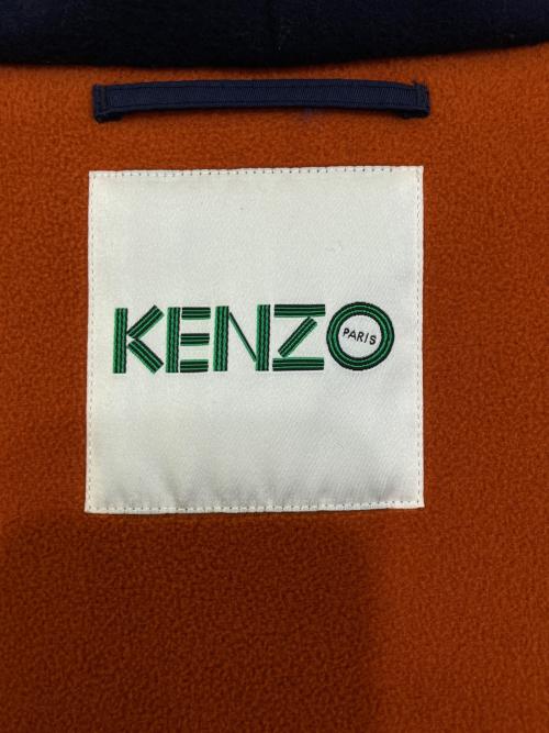 KENZO（ケンゾー）KENZO (ケンゾー) ナイロン切替コート ネイビー サイズ:48の古着・服飾アイテム