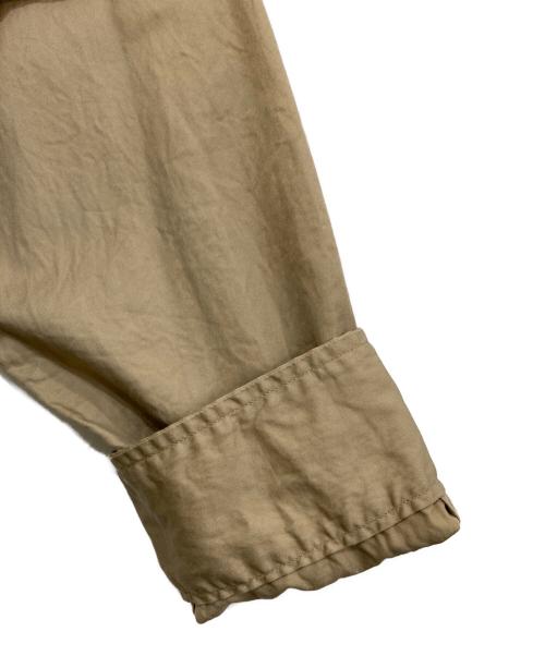 UNFIL（アンフィル）UNFIL (アンフィル) ワークシャツ　WSZP-UM214 ベージュ サイズ:5の古着・服飾アイテム