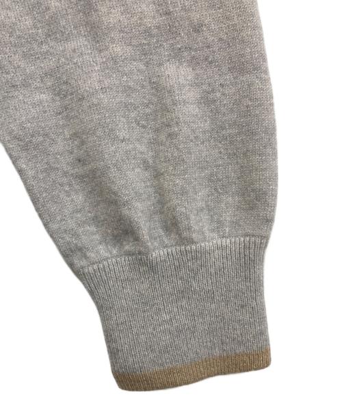 FEDERI（フェデリ）FEDERI (フェデリ) カシミヤニットジップパーカー グレー サイズ:Mの古着・服飾アイテム