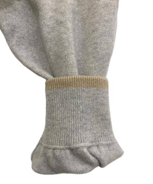 FEDERI（フェデリ）FEDERI (フェデリ) カシミヤニットジップパーカー グレー サイズ:Mの古着・服飾アイテム