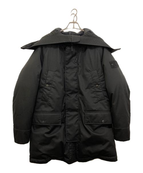 STONE ISLAND（ストーンアイランド）STONE ISLAND (ストーンアイランド) パディング ジャンパー ブラック サイズ:Mの古着・服飾アイテム