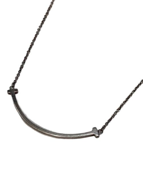 TIFFANY & Co.（ティファニー）TIFFANY & Co. (ティファニー) Tスマイルペンダントネックレス シルバーの古着・服飾アイテム