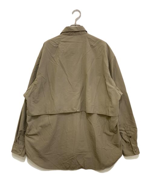 THE NORTH FACE（ザ ノース フェイス）THE NORTH FACE (ザ ノース フェイス) ロングスリーブエンライドシャツ　NR62461 ブラウン サイズ:Mの古着・服飾アイテム