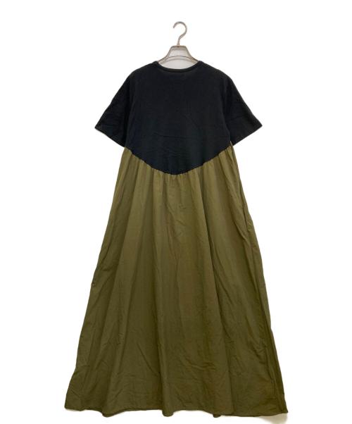 SINME（シンメ）SINME (シンメ) 切替ワンピース　S23SS-22 ブラック サイズ:Fの古着・服飾アイテム