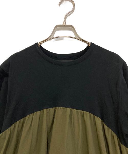 SINME（シンメ）SINME (シンメ) 切替ワンピース　S23SS-22 ブラック サイズ:Fの古着・服飾アイテム