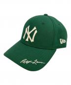 RALPH LAUREN×New Eraラルフローレン×ニューエラ）の古着「49FORTY yankees Cap」｜グリーン