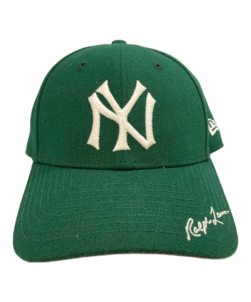 RALPH LAUREN（ラルフローレン）RALPH LAUREN (ラルフローレン) New Era (ニューエラ) 49FORTY yankees Cap グリーンの古着・服飾アイテム