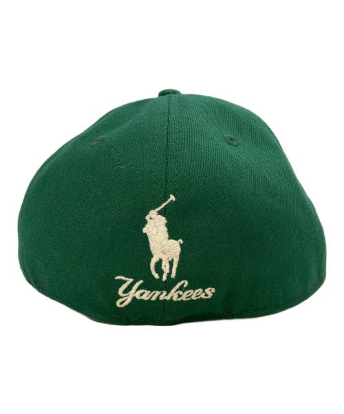RALPH LAUREN（ラルフローレン）RALPH LAUREN (ラルフローレン) New Era (ニューエラ) 49FORTY yankees Cap グリーンの古着・服飾アイテム