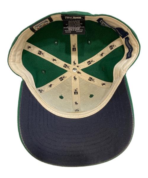 RALPH LAUREN（ラルフローレン）RALPH LAUREN (ラルフローレン) New Era (ニューエラ) 49FORTY yankees Cap グリーンの古着・服飾アイテム