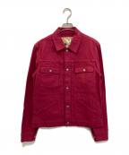 Dry Bonesドライボーンズ）の古着「トラッカージャケット」｜ピンク