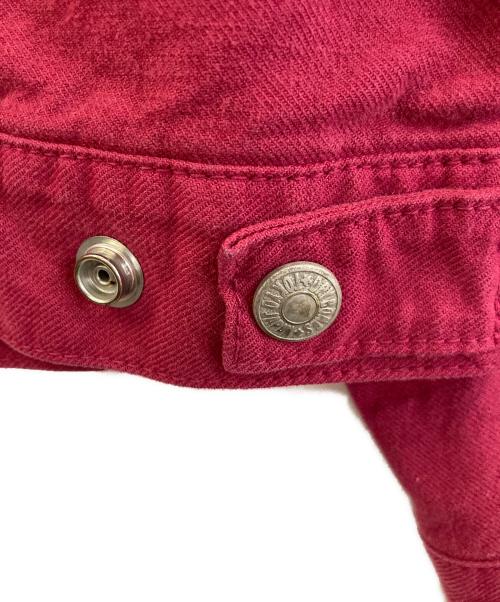 Dry Bones（ドライボーンズ）Dry bones (ドライボーンズ) トラッカージャケット ピンク サイズ:38の古着・服飾アイテム