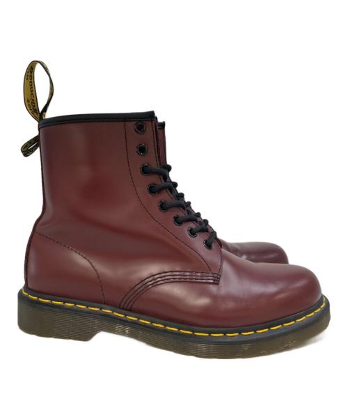 Dr.Martens（ドクターマーチン）Dr.Martens (ドクターマーチン) 8ホールブーツ レッド サイズ:41の古着・服飾アイテム
