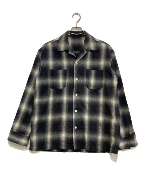 Denham（デンハム）Denham (デンハム) SHAGGY CHECK SHIRT グレー サイズ:サイズ表記なしの古着・服飾アイテム