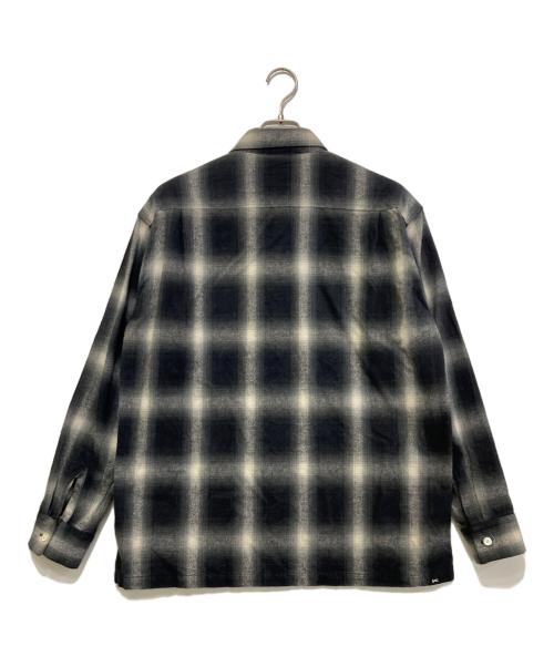 Denham（デンハム）Denham (デンハム) SHAGGY CHECK SHIRT グレー サイズ:サイズ表記なしの古着・服飾アイテム
