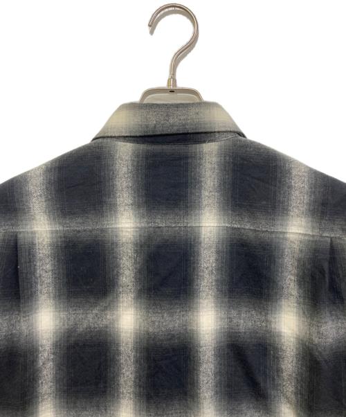 Denham（デンハム）Denham (デンハム) SHAGGY CHECK SHIRT グレー サイズ:サイズ表記なしの古着・服飾アイテム