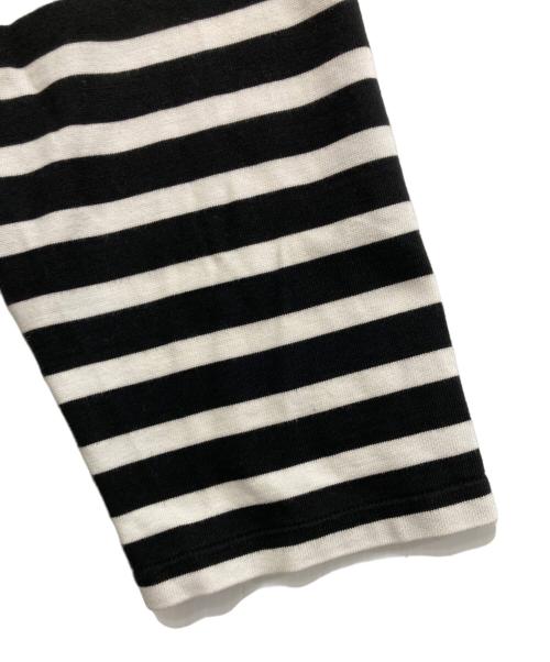 AUBERGE（オーベルジュ）AUBERGE (オーベルジュ) BIG CHARLOTTE ボーダー カットソー ブラック サイズ:40の古着・服飾アイテム