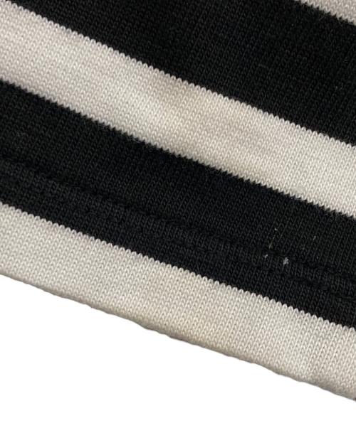 AUBERGE（オーベルジュ）AUBERGE (オーベルジュ) BIG CHARLOTTE ボーダー カットソー ブラック サイズ:40の古着・服飾アイテム