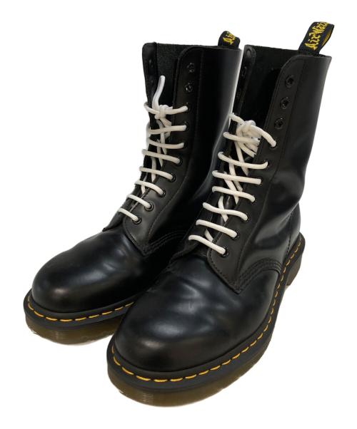 Dr.Martens（ドクターマーチン）Dr.Martens (ドクターマーチン) 10ホールブーツ ブラック サイズ:42の古着・服飾アイテム