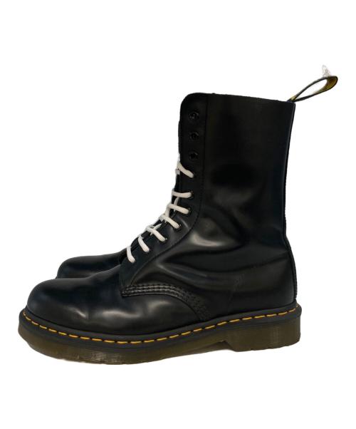 Dr.Martens（ドクターマーチン）Dr.Martens (ドクターマーチン) 10ホールブーツ ブラック サイズ:42の古着・服飾アイテム