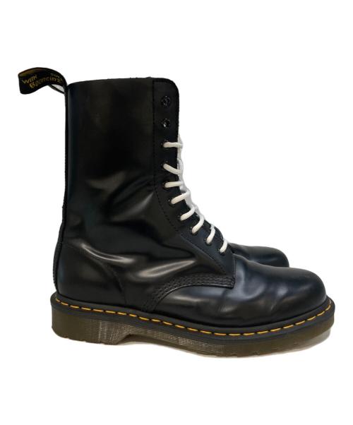 Dr.Martens（ドクターマーチン）Dr.Martens (ドクターマーチン) 10ホールブーツ ブラック サイズ:42の古着・服飾アイテム