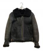 AVIREXアヴィレックス）の古着「B-3フライトジャケット」｜ブラック