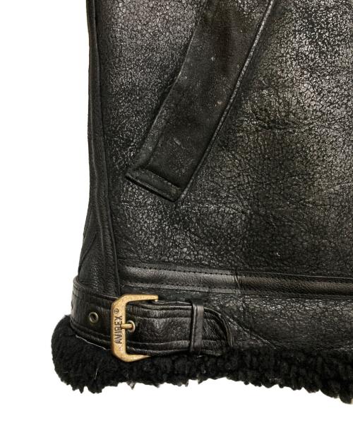 AVIREX（アヴィレックス）AVIREX (アヴィレックス) B-3フライトジャケット ブラック サイズ:36の古着・服飾アイテム