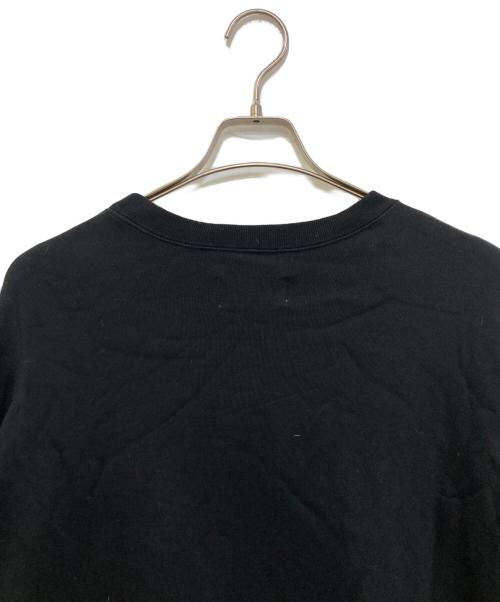 KIDILL（キディル）KIDILL (キディル) クルーネック コットン スウェット ブラック サイズ:FREEの古着・服飾アイテム