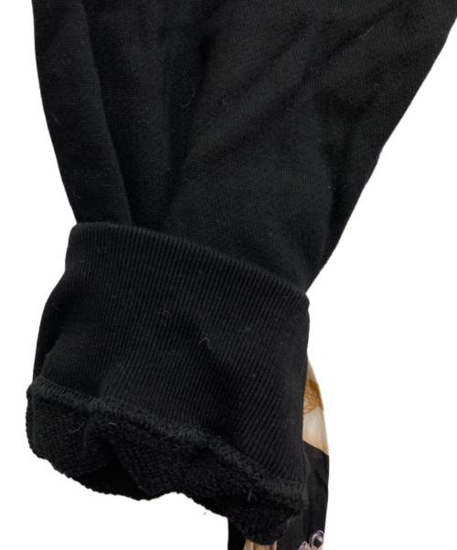 KIDILL（キディル）KIDILL (キディル) クルーネック コットン スウェット ブラック サイズ:FREEの古着・服飾アイテム